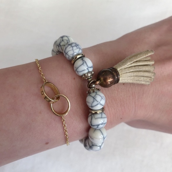 Beaded Tassel Bracelet - Picture 4 of 4